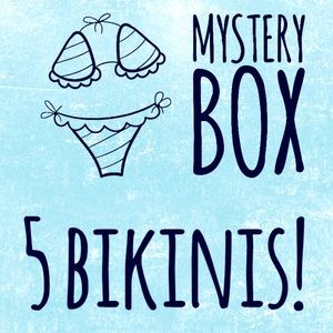 Mystery Box that includes at least 5 NEW adorable Bikinis!!